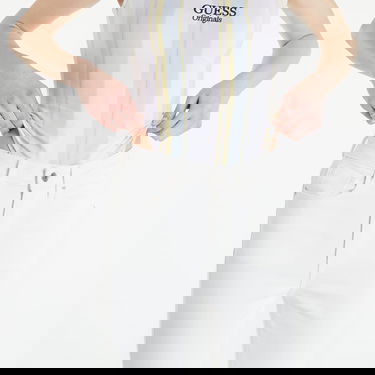 Kropp GUESS Front Logo Striped Body Vit | W2GP40K1D80-F0E1, 2