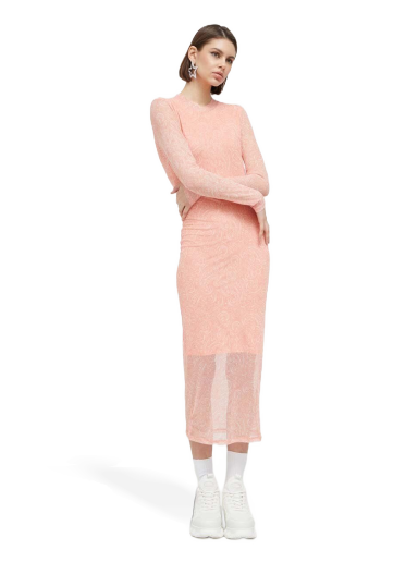 Klä BOSS Modern Print Dress Orange | 50495326