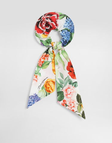 Halsduk Dolce & Gabbana Dolce & Gabbana Floral Print Poplin Scrunchie Flerfärgad | LB7A22HS5S5HA5KU, 2