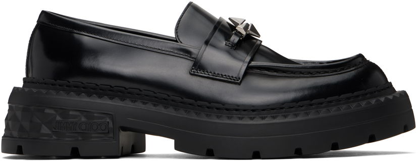 Skovård Jimmy Choo Jimmy Choo Marlow Diamond Platform Loafers Svart | MARLOW DIAMOND/F HKB