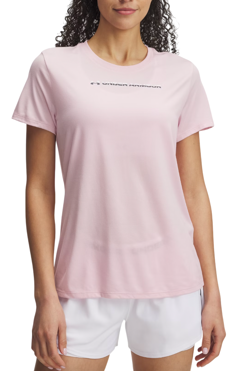 T-shirt Under Armour Tech Graphic Short Sleeve T-Shirt Rosa | 1389726-647