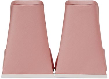 Tillbehör The Attico Attico Devon Satin Heeled Mules Rosa | 242WS000 V015, 1