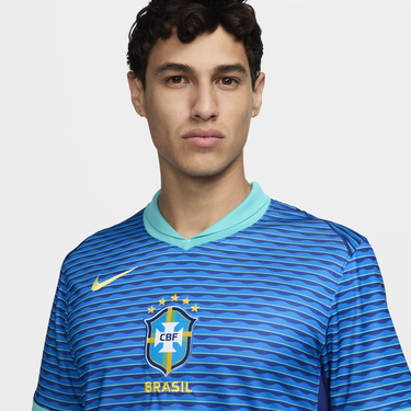 Jersey Nike Dri-FIT Brazil 2024/25 Stadium Blå | FJ4283-458, 3