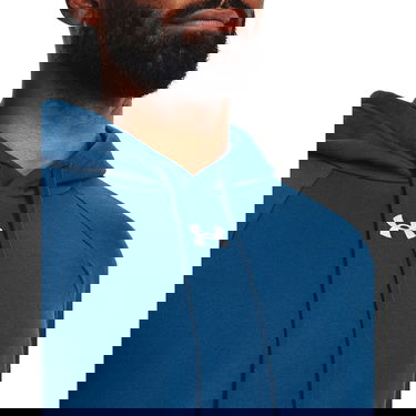 Sweatshirt Under Armour Rival Fleece Hoodie Blå | 1379757-426, 2