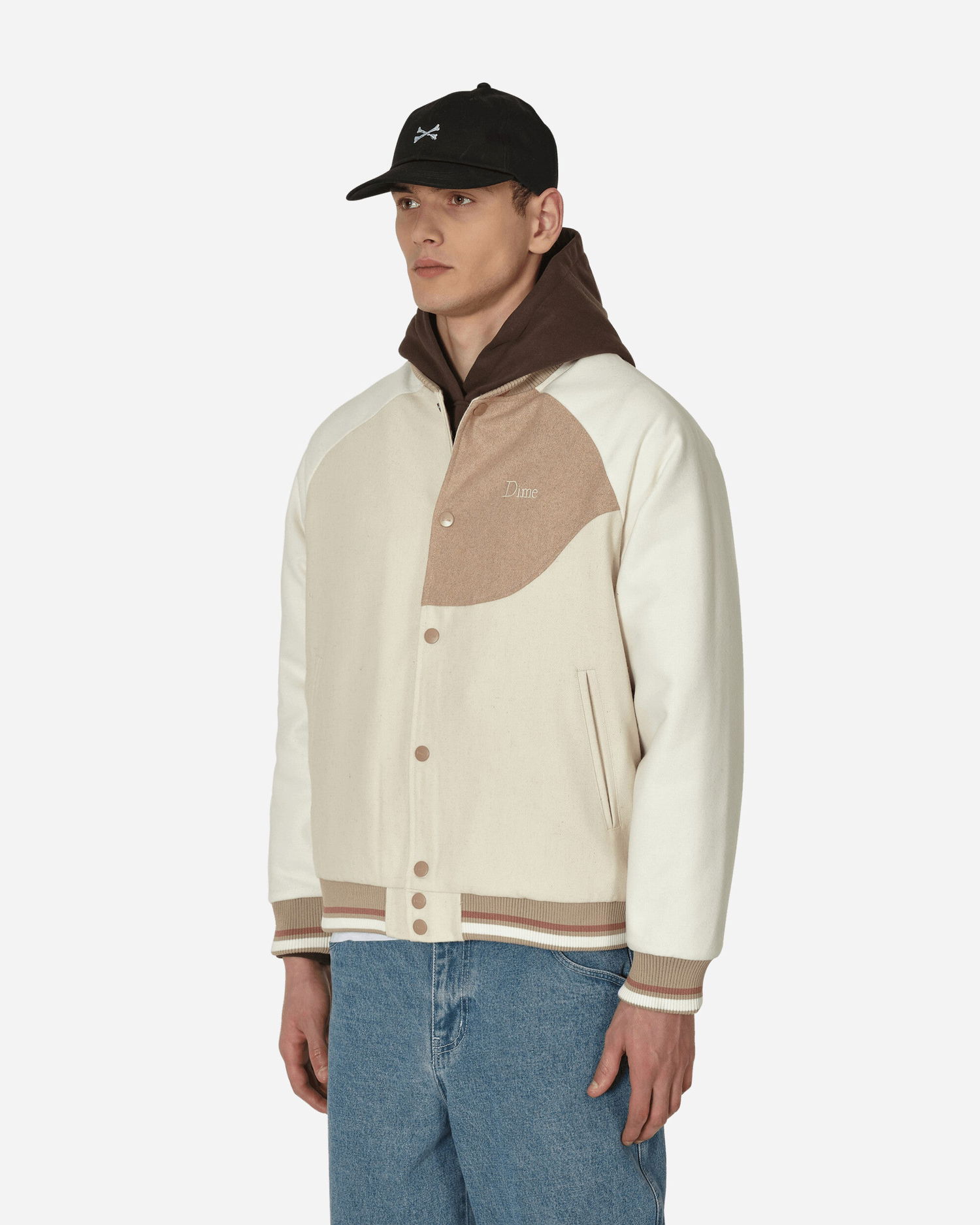 Bomberjacka Dime Letterman Wool Jacket Flerfärgad | DIMEHO1 ALM, 1