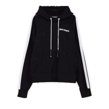 Sweatshirt Palm Angels Fleece Track Hoodie Svart | PMBB058S21FLE0091001, 0