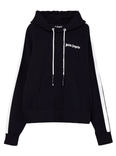 Sweatshirt Palm Angels Fleece Track Hoodie Svart | PMBB058S21FLE0091001