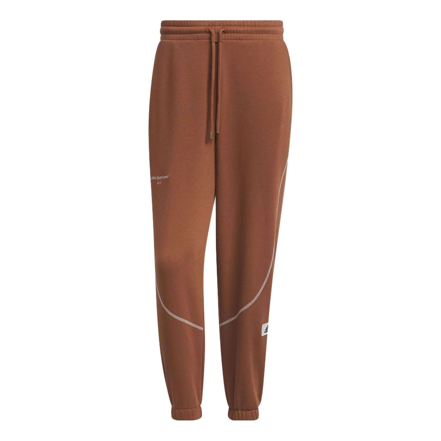 Träningsbyxor adidas Originals Knit Side Pants Brun | IP4977, 0