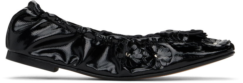 Klä Cecilie Bahnsen Cecilie Bahnsen Orbella Ballerina Flats Svart | 4.24FTW30022 ORBELLA BALLERINA