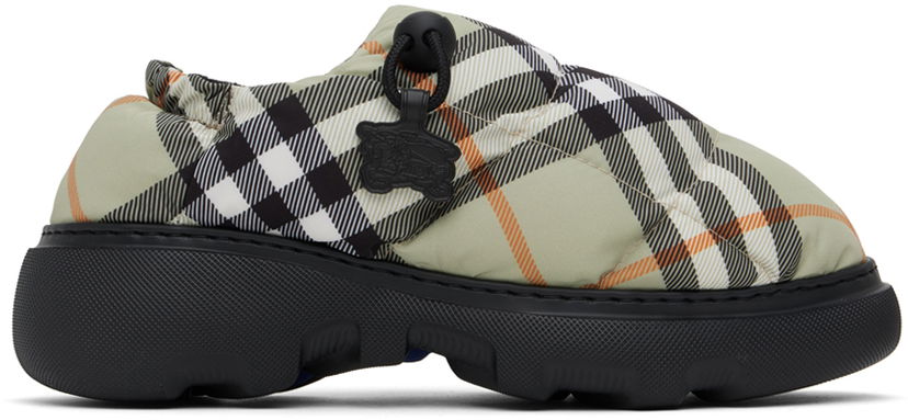 Kläder Burberry Burberry Check Pillow Loafers Beige | 8094483