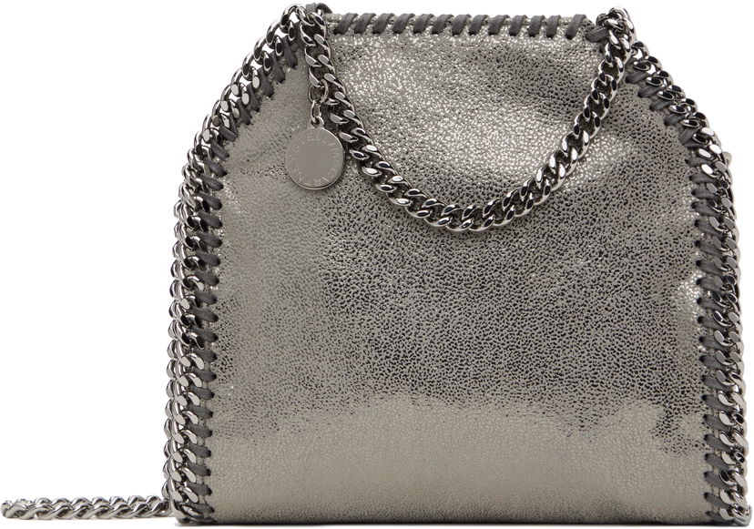 Handväska Stella McCartney Stella McCartney Falabella Tiny Chain Bag Metallisk | 391698WP0609