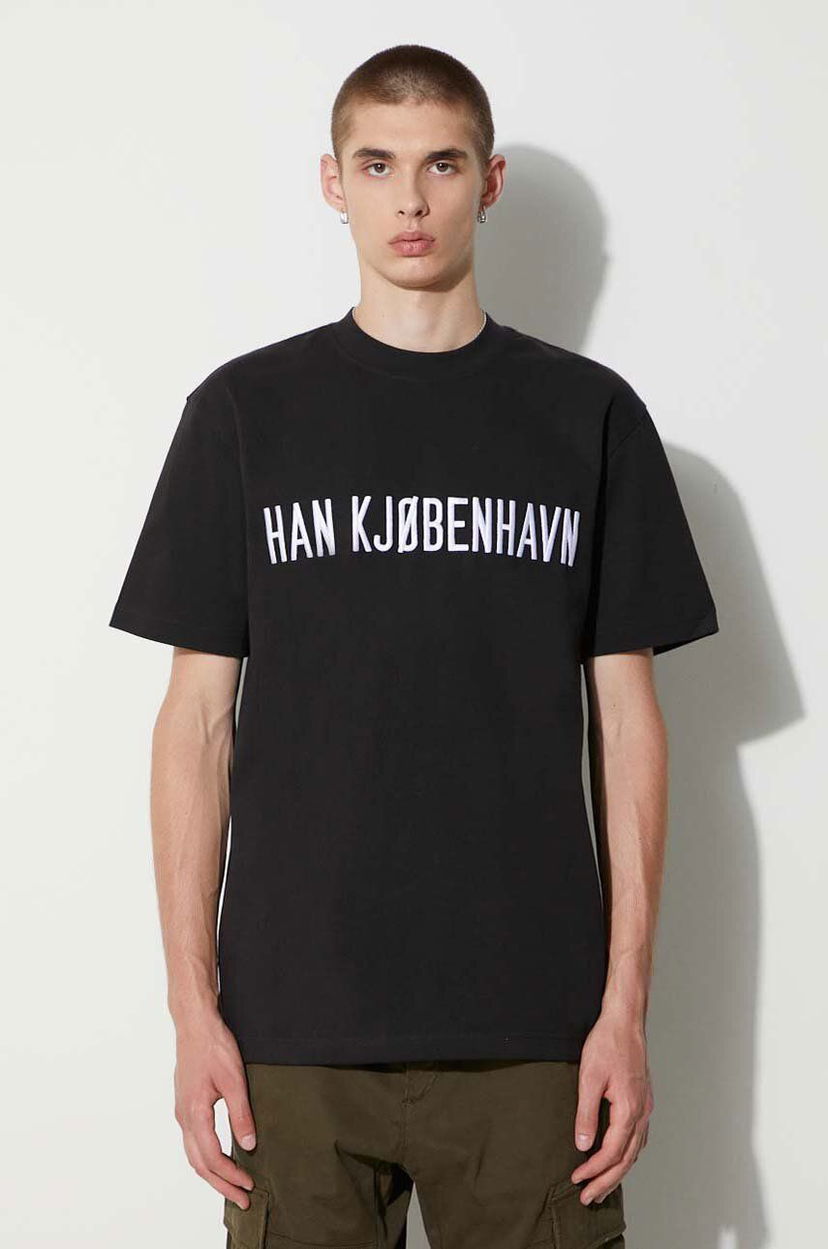 T-shirt Han Kjøbenhavn Printed T-Shirt Svart | M.132953