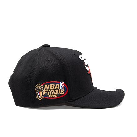 Keps Mitchell & Ness NBA Top Spot Classic Red Chicago Bulls Black Svart | HHSSINTL1265-CBUBLCK, 1