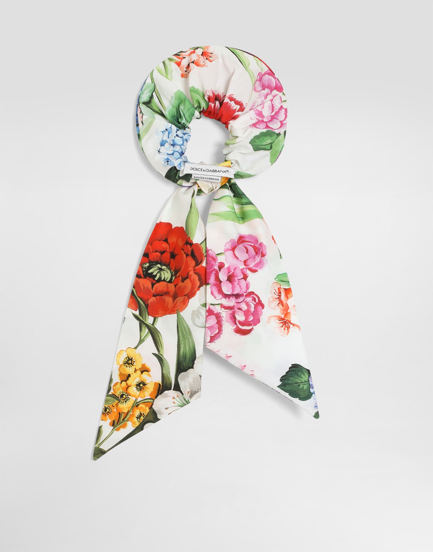 Halsduk Dolce & Gabbana Dolce & Gabbana Floral Print Poplin Scrunchie Flerfärgad | LB7A22HS5S5HA5KU, 1