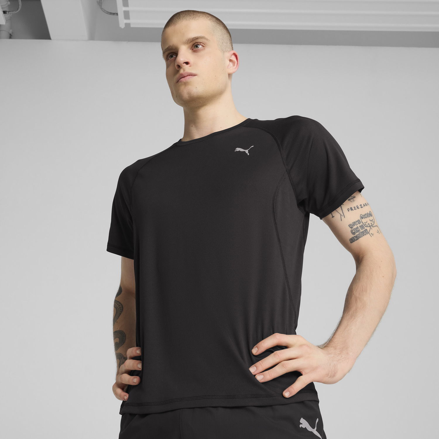 T-shirt Puma Velocity Running T-Shirt Svart | 526600_01, 0