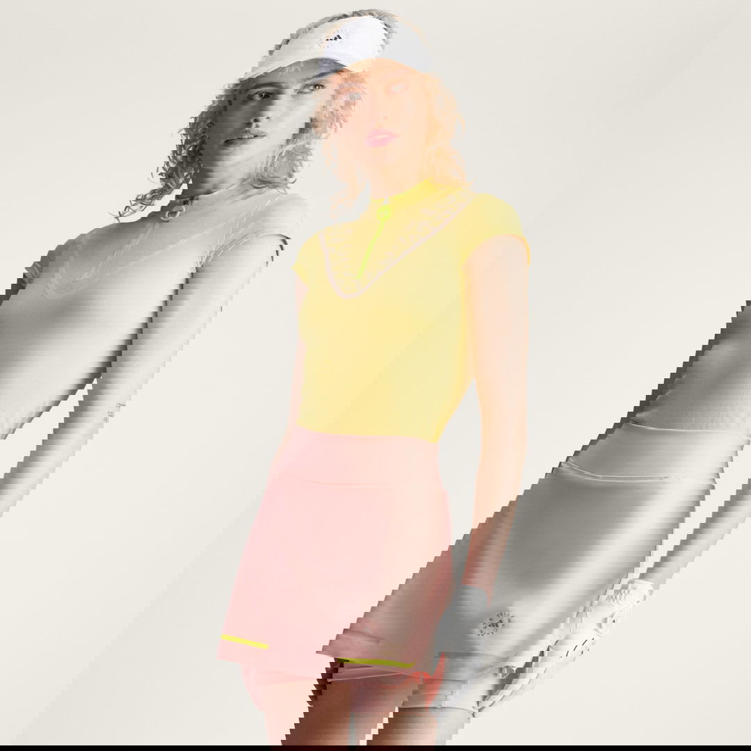 Kjol adidas Performance adidas by Stella McCartney TrueNature Golf Polo Shirt Rosa | JG1010, 0