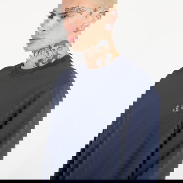 Sweatshirt Fred Perry Crew Neck Sweatshirt Mörkblå | M7535 Z47, 4