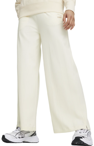 Träningsbyxor Puma Classics Ribbed Relaxed Sweatpants Beige | 624268-66, 0