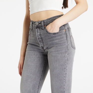 Jeans Levi's High Waist 501 Crop Jeans Grå | 36200.0235, 3