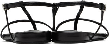 Sneakers och skor Jil Sander Jil Sander Square Toe Sandals Svart | J15WP0169_P8389, 1