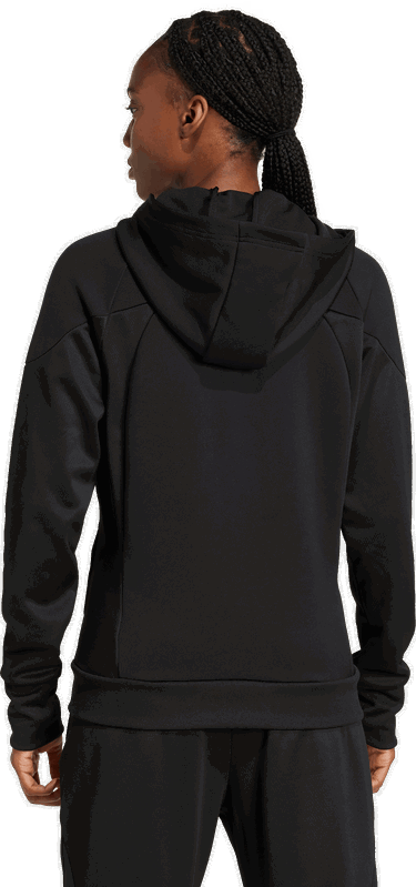 Sweatshirt adidas Performance Tiro 25 Full-Zip Hoodie Svart | JD9079, 1