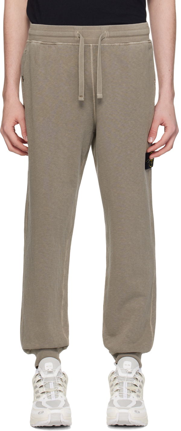 Träningsbyxor Stone Island Drawstring Sweatpants Brun | 801563260