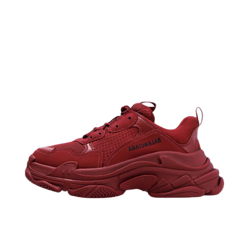 Sneakers och skor Balenciaga Triple S Burgundy W Bourgogne | 524039W2FW16016