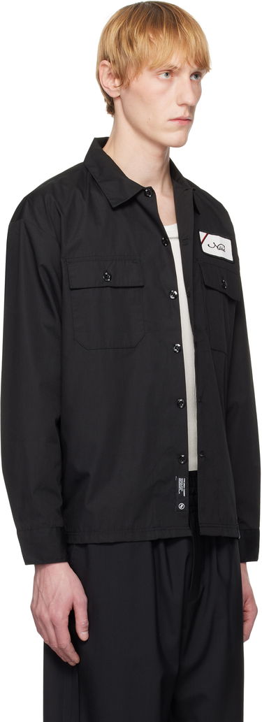 Skjorta Neighborhood Neighborhood Classic Work Long Sleeve Shirt Svart | 251TSNH-SHM01, 1