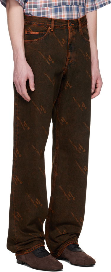 Jeans Martine Rose Martine Rose Relaxed Fit Jeans Brun | 229WD06204, 1