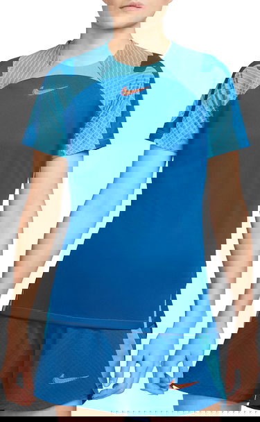 T-shirt Nike Strike 22 Patterned Sleeve Training T-Shirt Blå | dh8840-407, 0