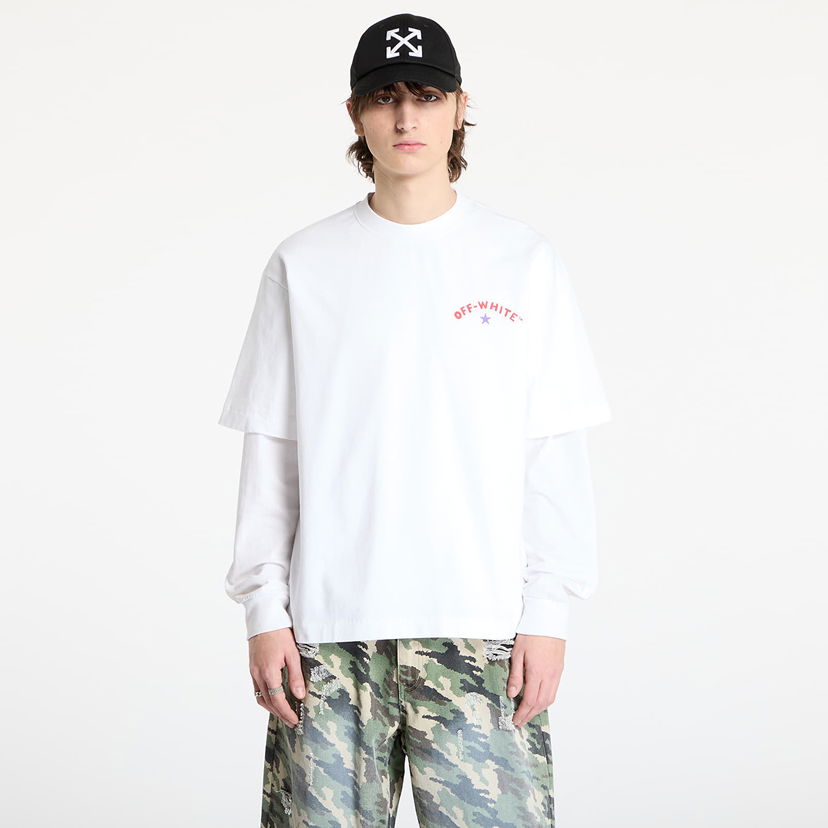 T-shirt Off-White Star Arrow Skate T-Shirt Vit | OMAA120S25JER0080110