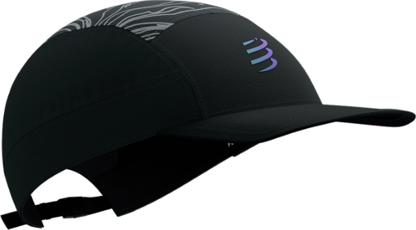 Keps Compressport 5 Panel Light Cap Aurora Svart | xhwu11039047