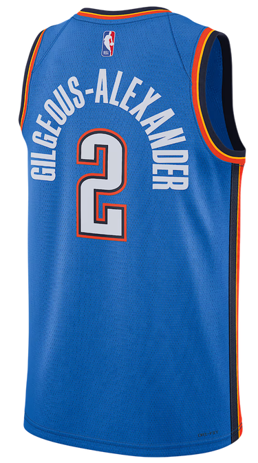 Jersey Nike Dri-FIT NBA Swingman Oklahoma City Thunder Icon Edition 2022/2023 Mörkblå | DN2016-403, 2