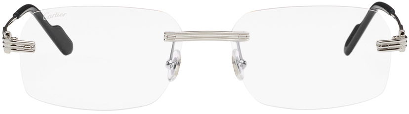 Solglasögon Cartier Cartier Rectangular Eyeglasses Svart | CT0271S-005