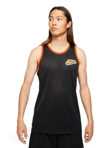 Jersey Nike Giannis Freak Mesh Jersey Svart | DA5682-010
