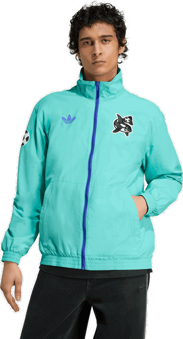 Vindjacka adidas Originals Originals Seattle Sounders FC Anthem Jacket Turkos | jm5026, 4