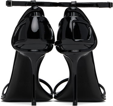 Kläder Diesel D-Ten&Half Heeled Sandals Svart | Y03662 P7381, 1