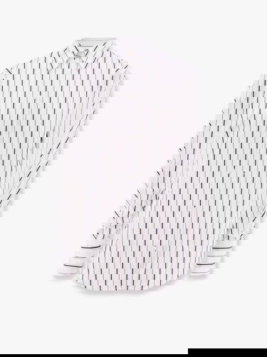 Skjorta TOTEME Striped Button-Down Shirt by Toteme Vit | 251WRT2522FB0338200, 0