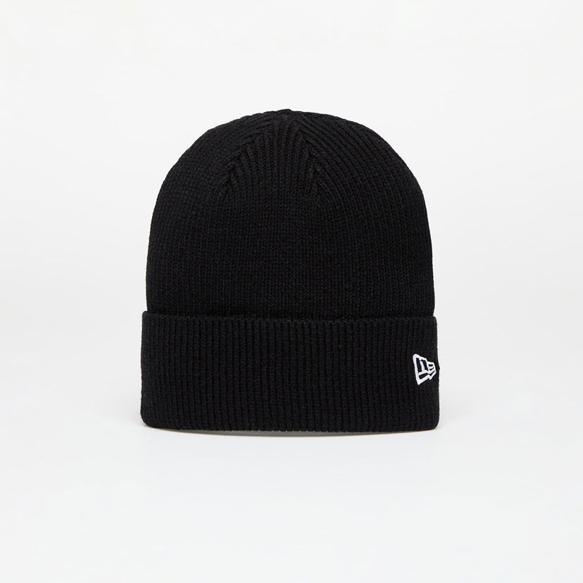 Mössa New Era Knit Medium Wool Cuff Beanie Svart | 60424814