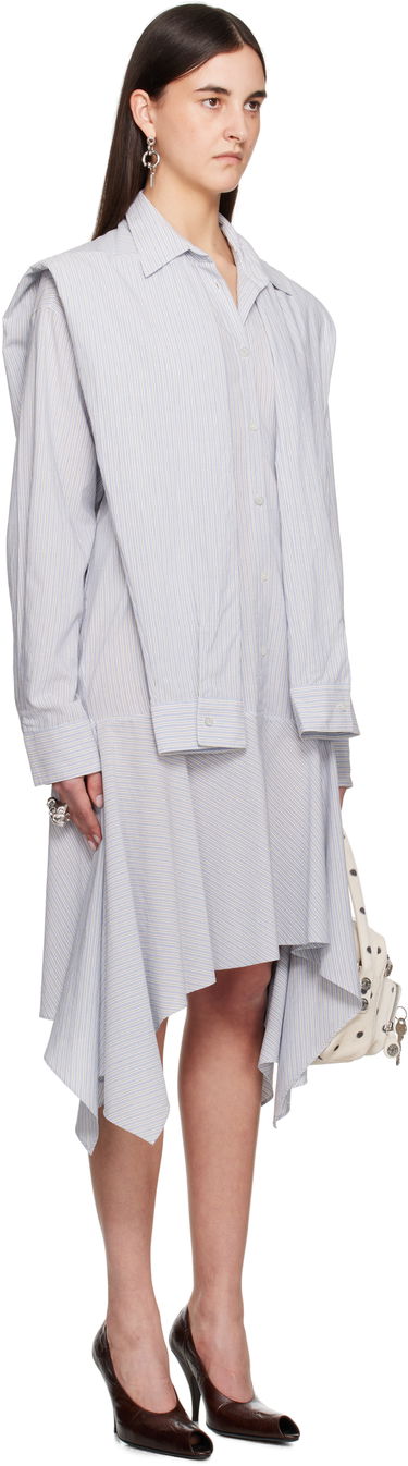 Klä Acne Studios Acne Studios Layered Midi Dress Blå | A20802-, 1
