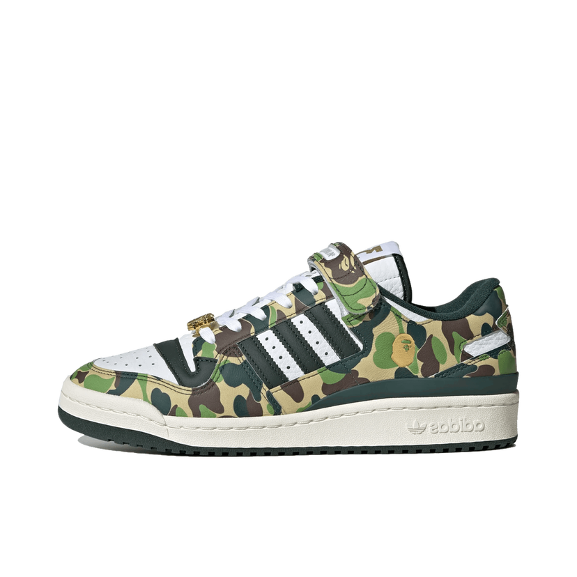 Sneakers och skor adidas Originals BAPE x Forum Low 84 30th Anniversary "Green Camo" Grön | ID4771