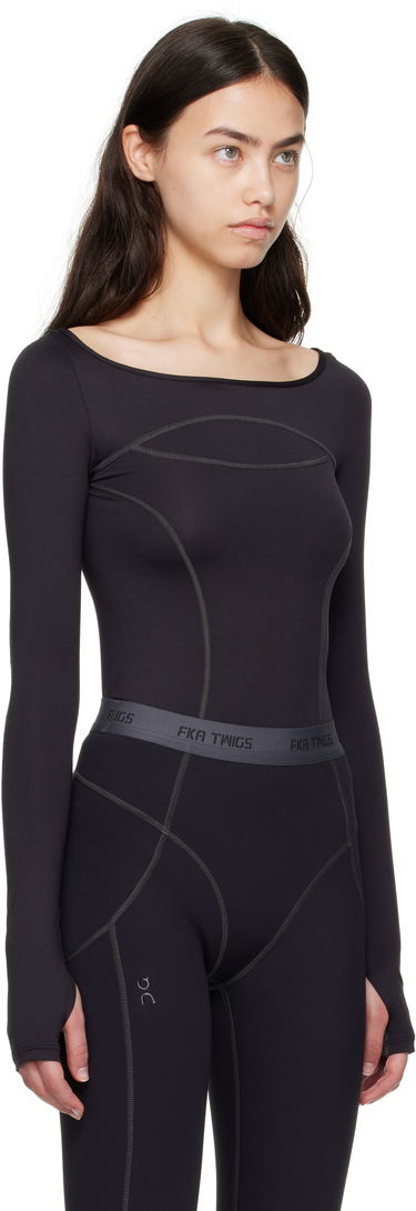T-shirt On Running FKA twigs Edition Studio Long Sleeve Top Svart | 1WF11620553, 1