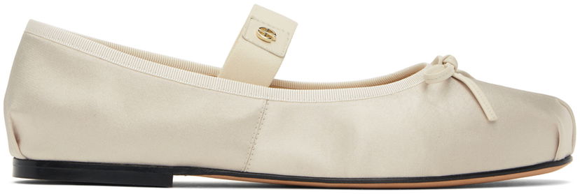 Sneakers och skor Anine Bing Anine Bing Jolie Ballerina Flats Beige | A-14-10200-CMA1