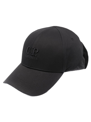 Keps C.P. Company Gabardine Goggle Cap Svart | 12CMAC014A006288A