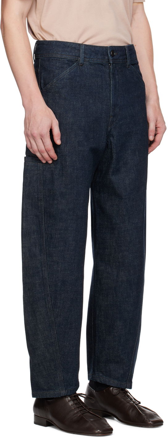 Jeans LEMAIRE LEMAIRE Twisted Workwear Jeans Blå | PA1102 LD068, 1