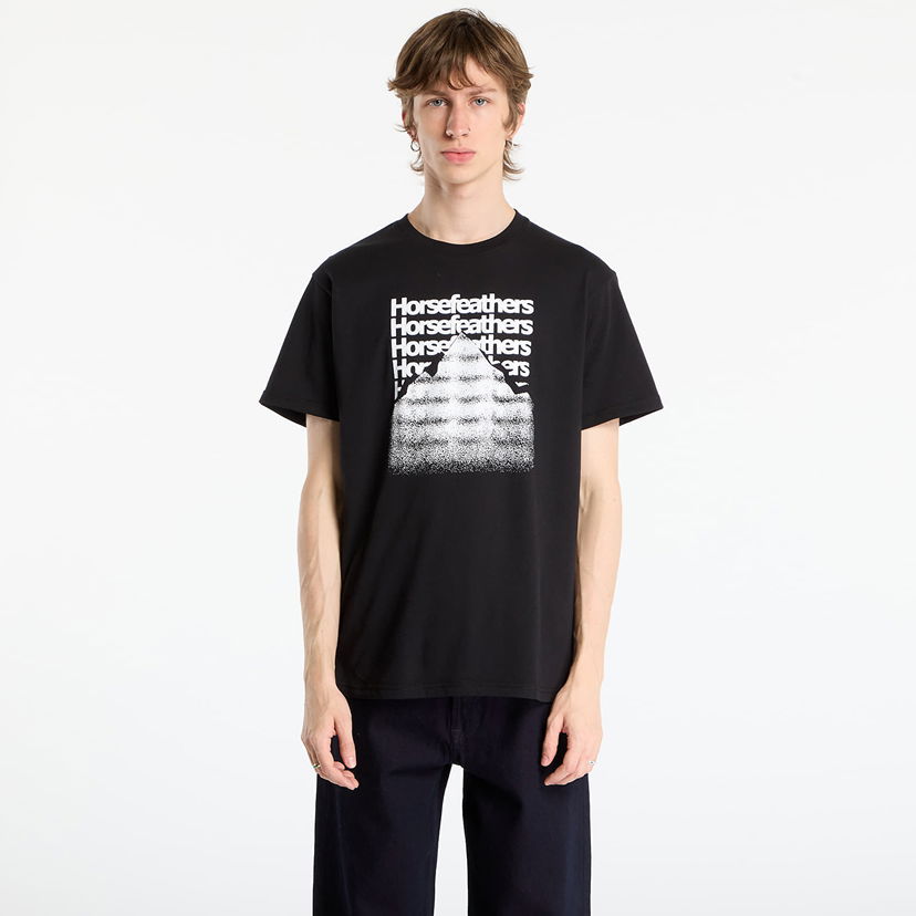 T-shirt Horsefeathers Focus T-Shirt Svart | SM1390B