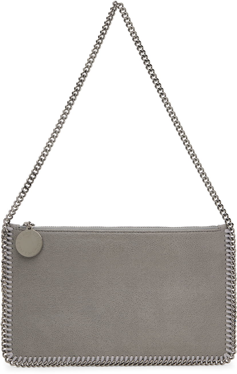 Axelväska Stella McCartney Falabella Chain Wallet Grå | 7P0076W9132