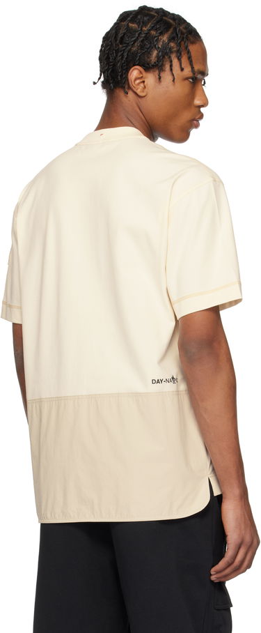 T-shirt Moncler Moncler Grenoble Cotton T-Shirt with Pockets Beige | K10978C0000389AW1, 2