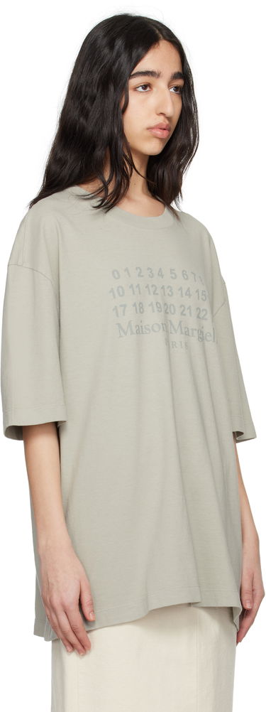 T-shirt Maison Margiela Maison Margiela Numeric Logo T-Shirt Grön | S50GC0716 S24567, 1