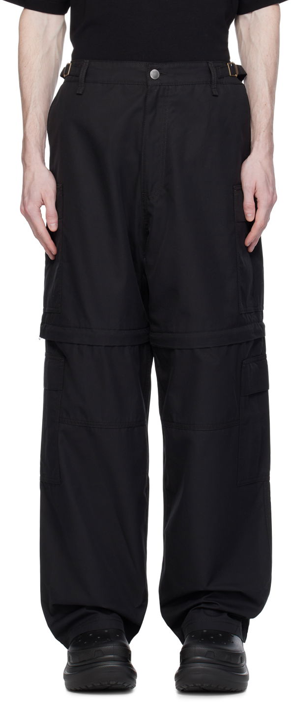 Cargo byxor VETEMENTS Detachable Leg Cargo Pants Svart | VL20PA360B
